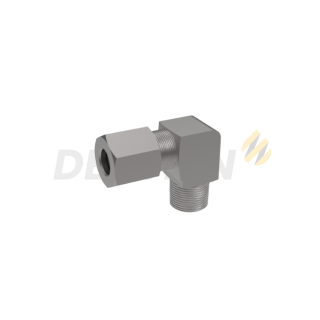 Złącze skręcane kątowe M10x1, Ø 6mm